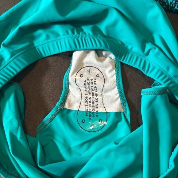 Women’s 2 Piece Plus Sized Swimsuit Tankini Adjustable Straps Size 24 NWT - Picture 8 of 14